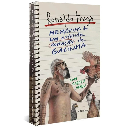 Livro Memórias de um estilista coração de galinha