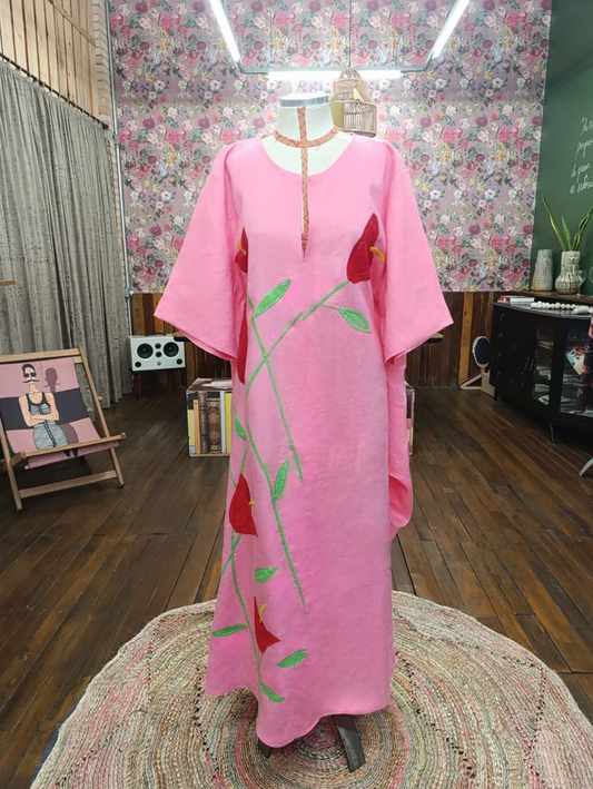 Vestido Copos de Leite