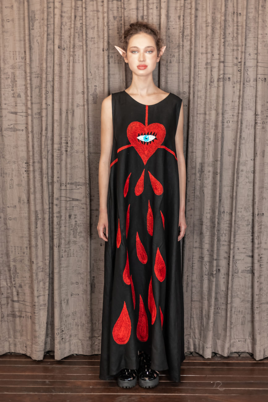 Vestido Chora Coração