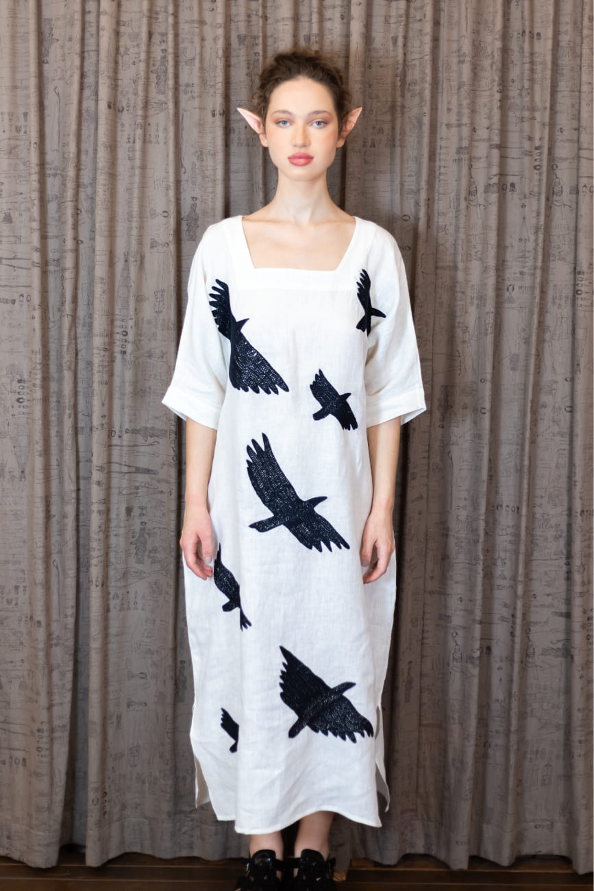 Vestido Verão Urubus