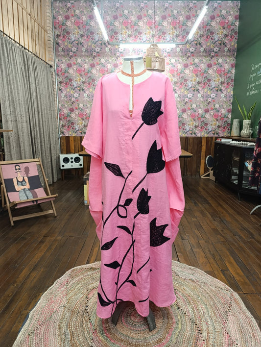 Vestido Lírios ao vento